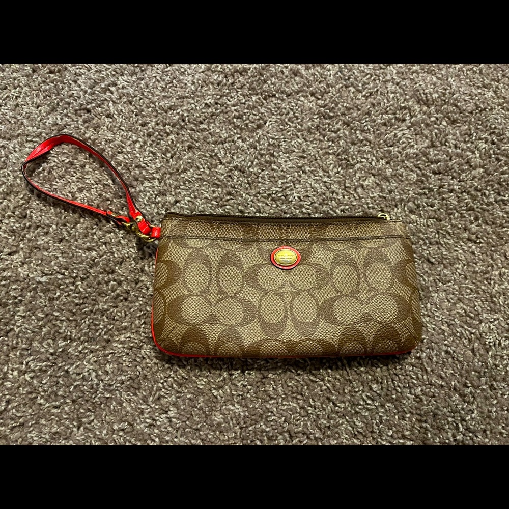 Coach wristlet
